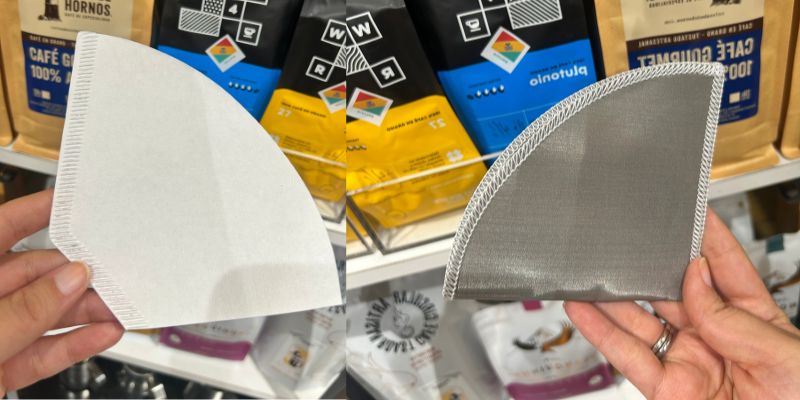 Filtros de papel vs. filtros de acero: ¿Cuál elegir para tu café o té?