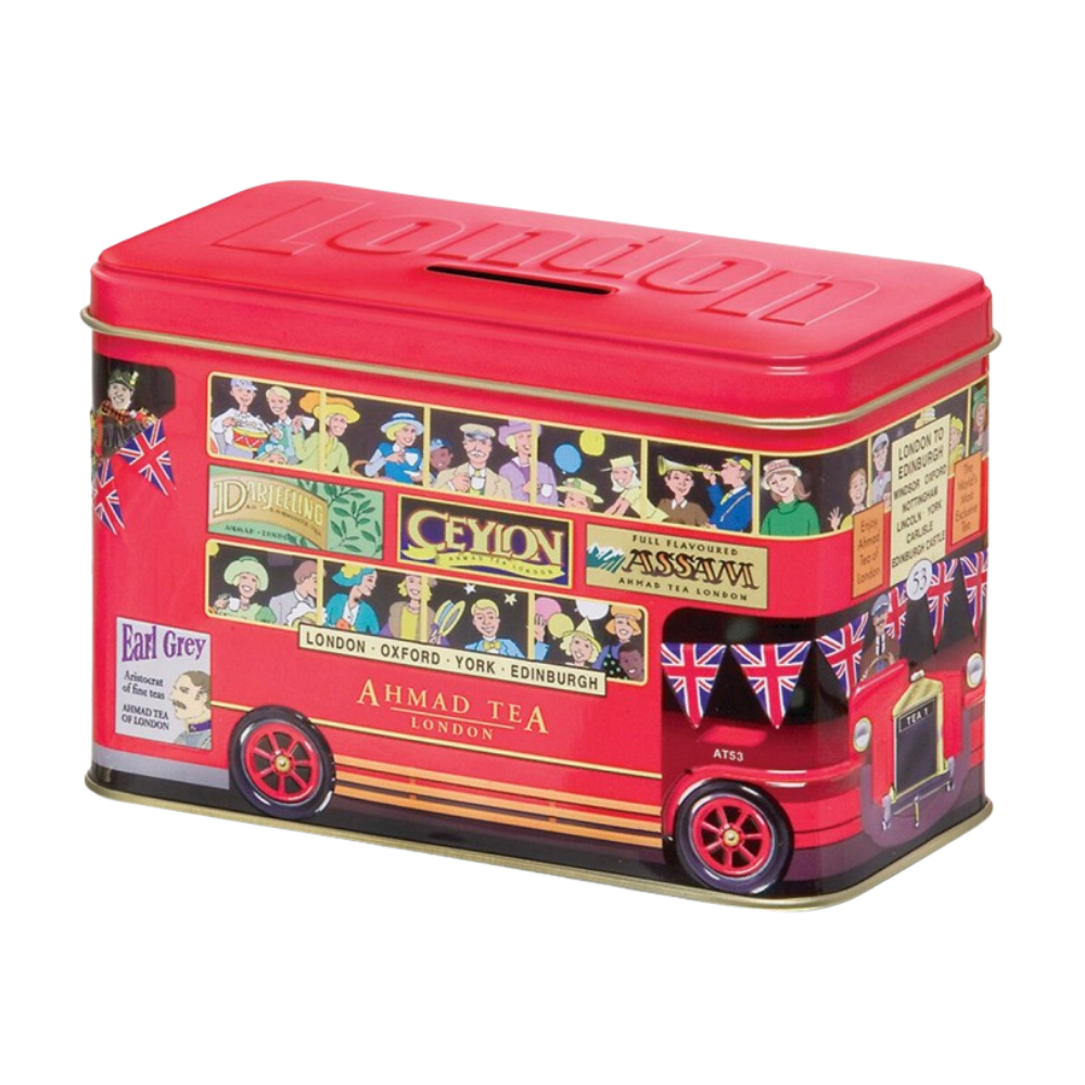 Alcancía London Bus Té Negro English Breakfast 20bol