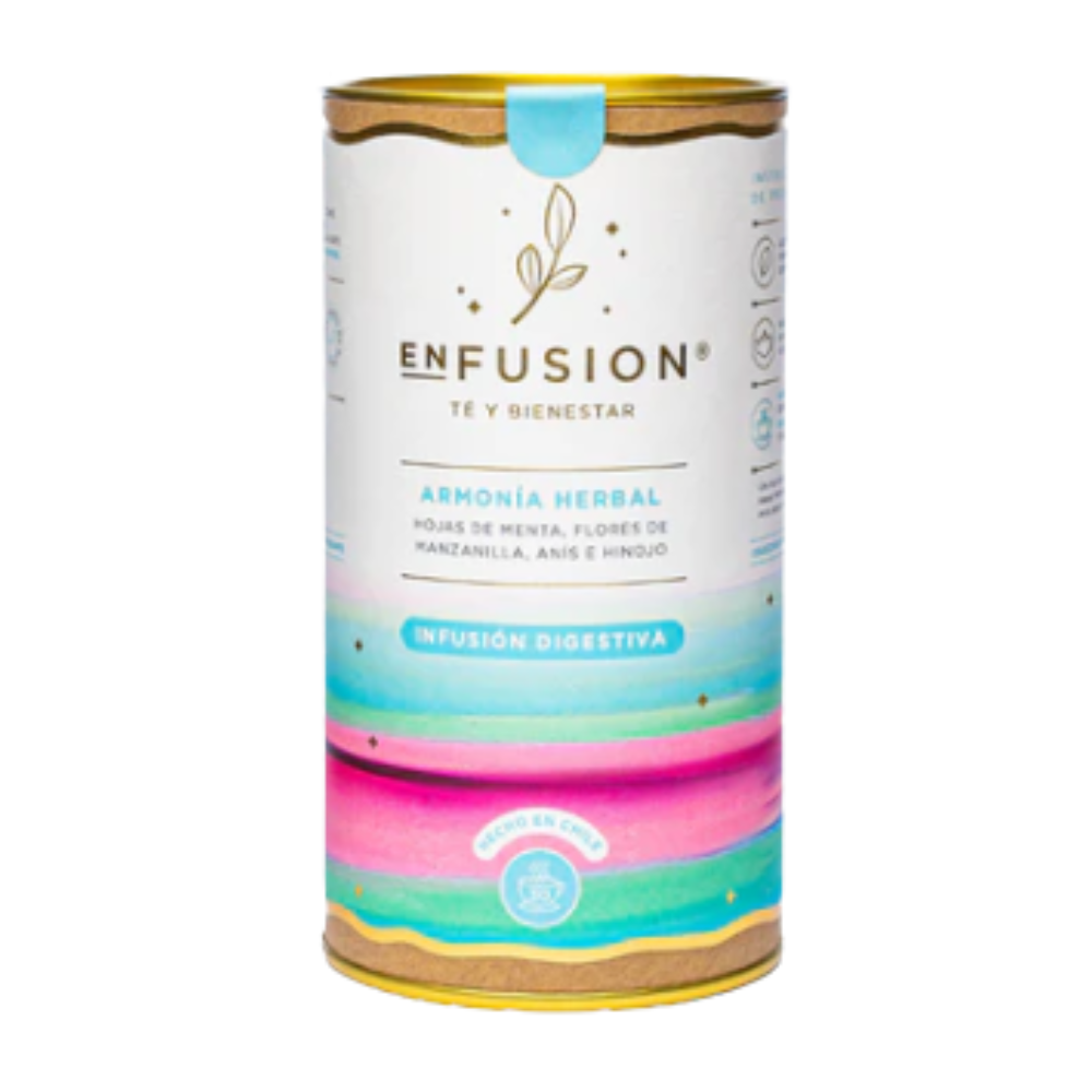 Armonía Herbal - Manzanilla con Menta Orgánica, Anís e Hinojo 45gr