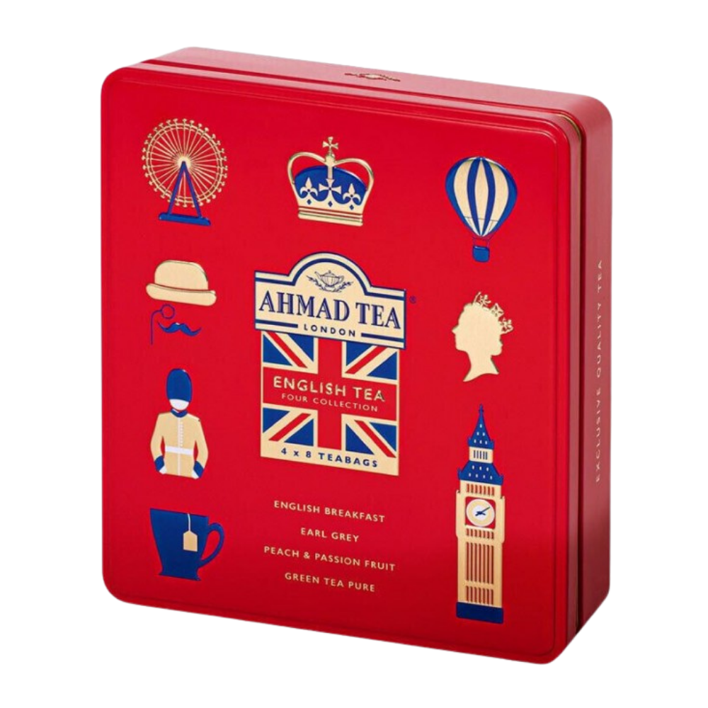 Lata Té Negro y Té Verde Surtido - English Tea Four Collection 32bol