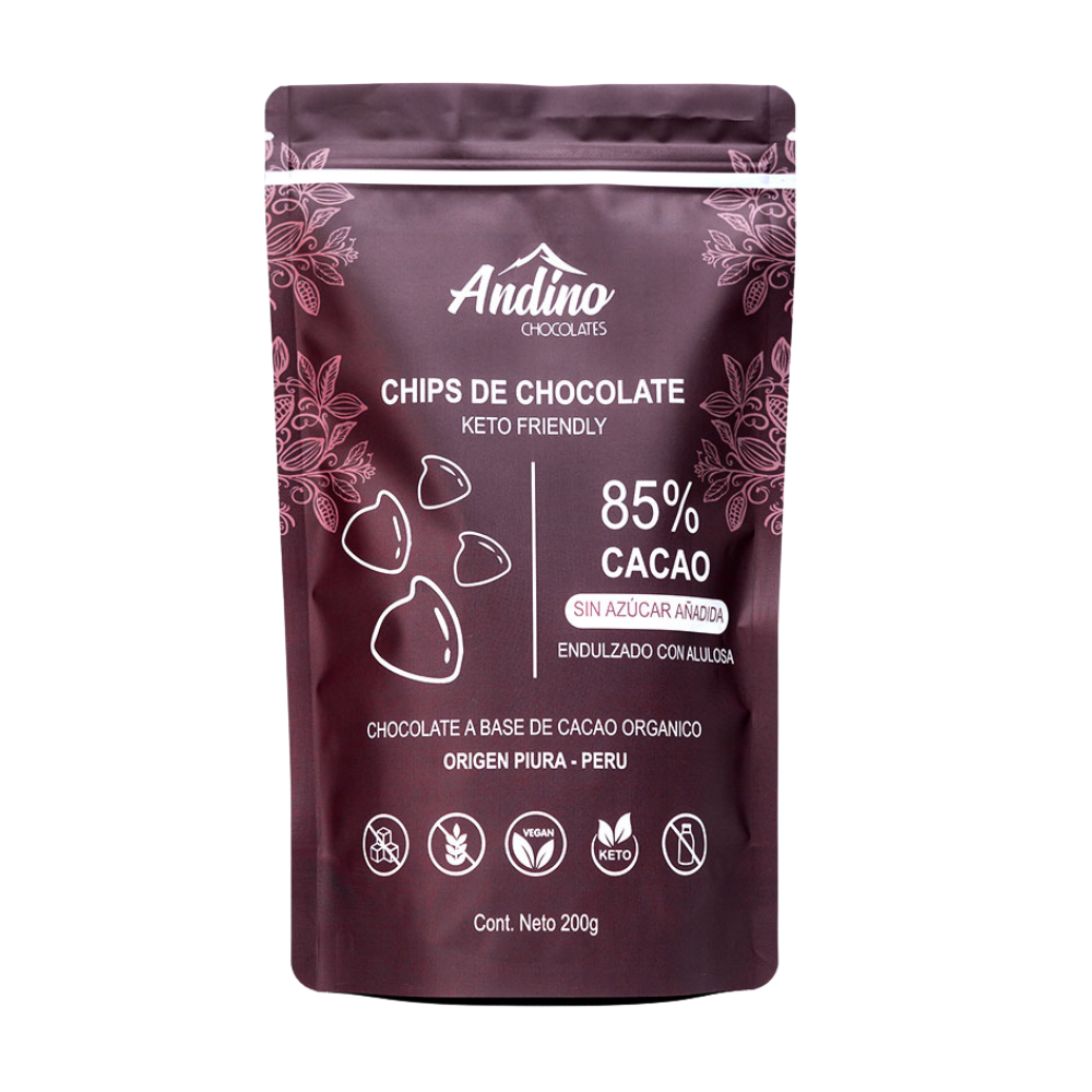 Chips Chocolate 85% Cacao 200gr