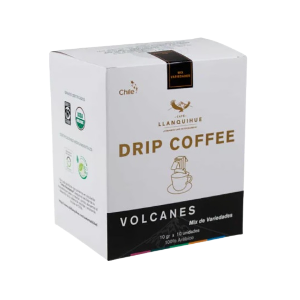 Drip Café de Grano Volcanes 10u