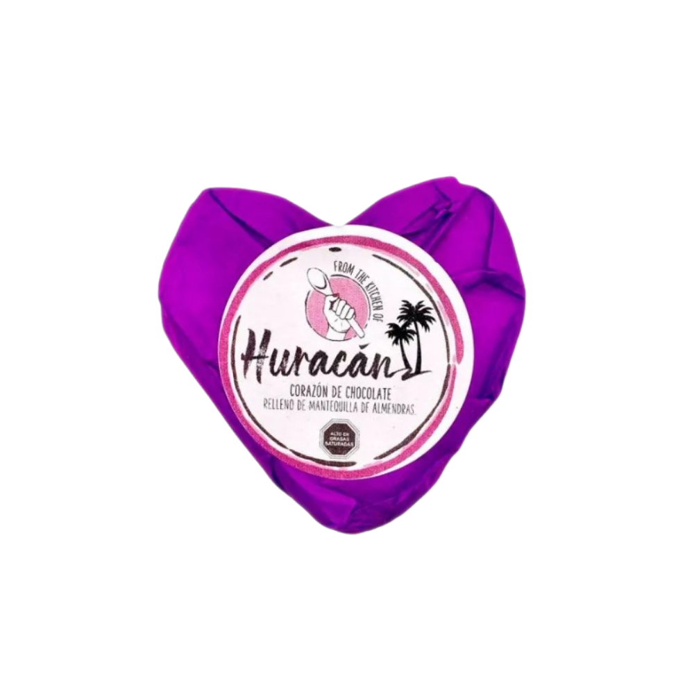 Chocolate Huracán Almendra 50gr