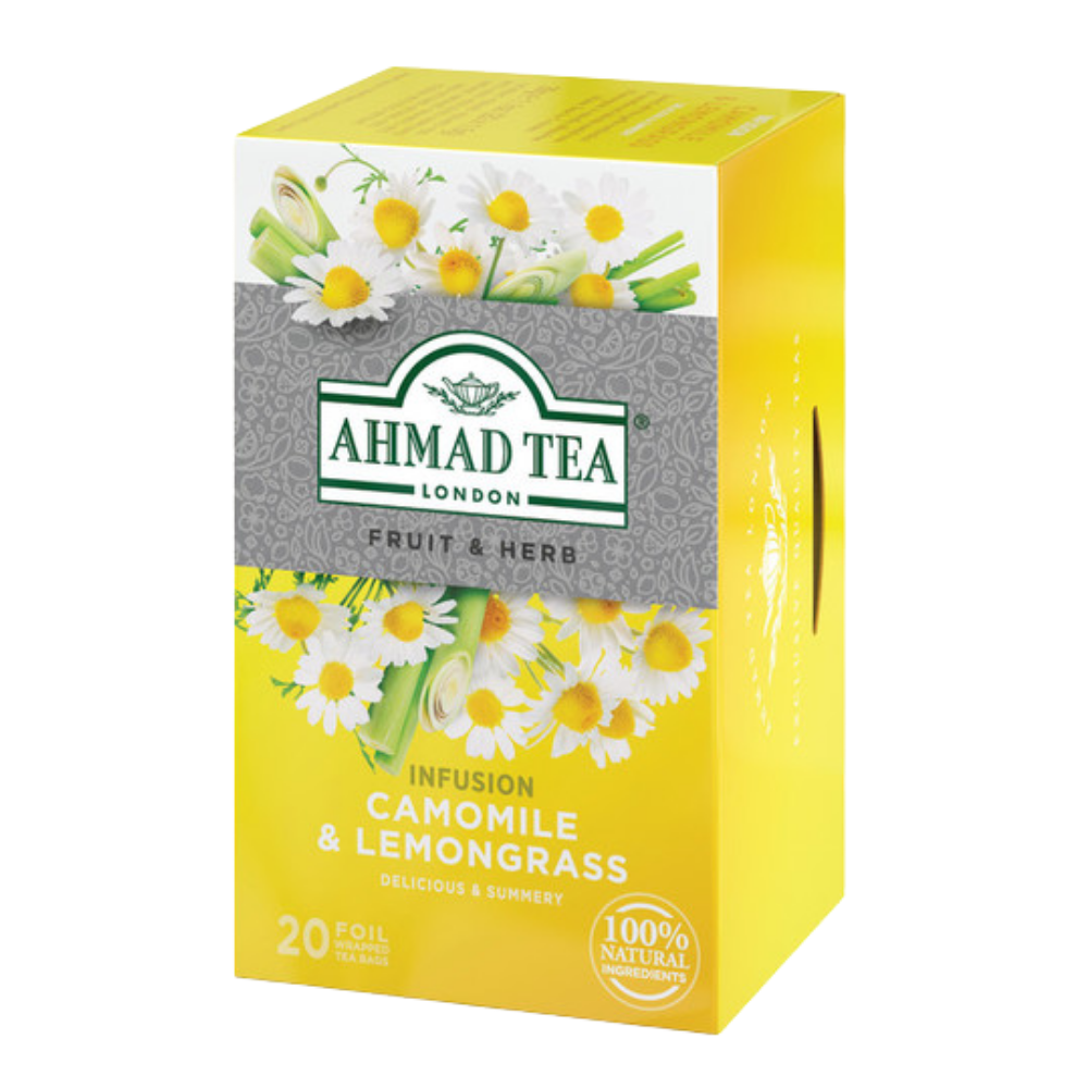Infusión Manzanilla y Lemongrass - Camomile & Lemongrass 20bol