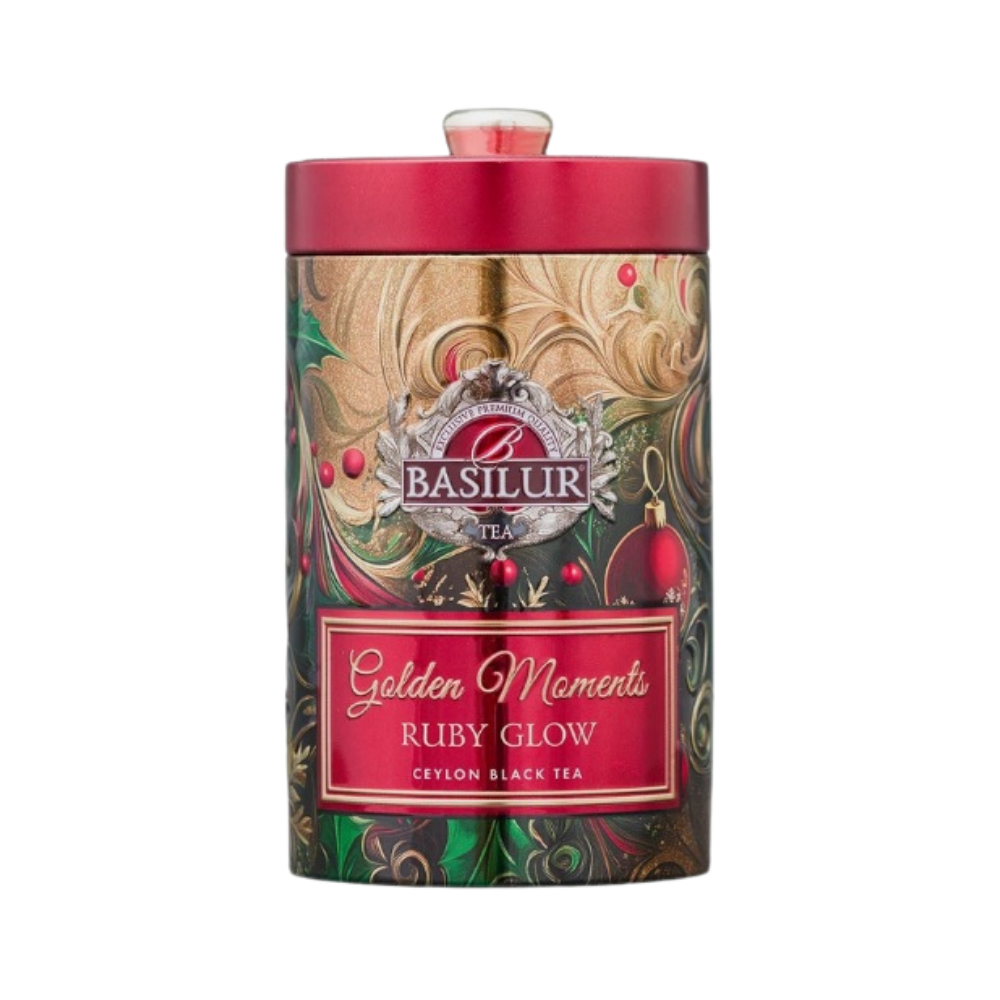Lata Té Negro Navidad - Golden Moments Ruby Glow 100gr