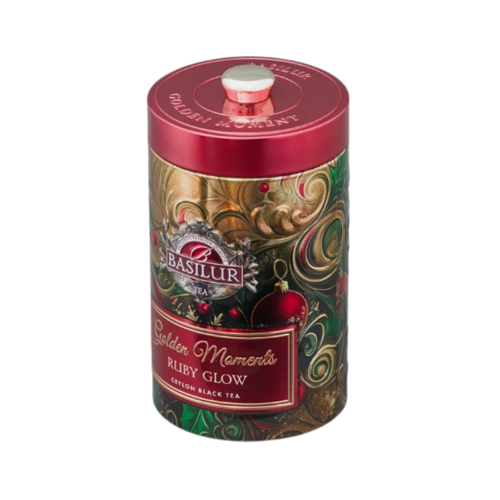 Lata Té Negro Navidad - Golden Moments Ruby Glow 100gr