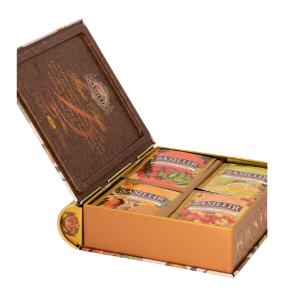 Libro Té Negro Frutal Surtido - Magic Fruit Collection Tea Book Assorted 32bol