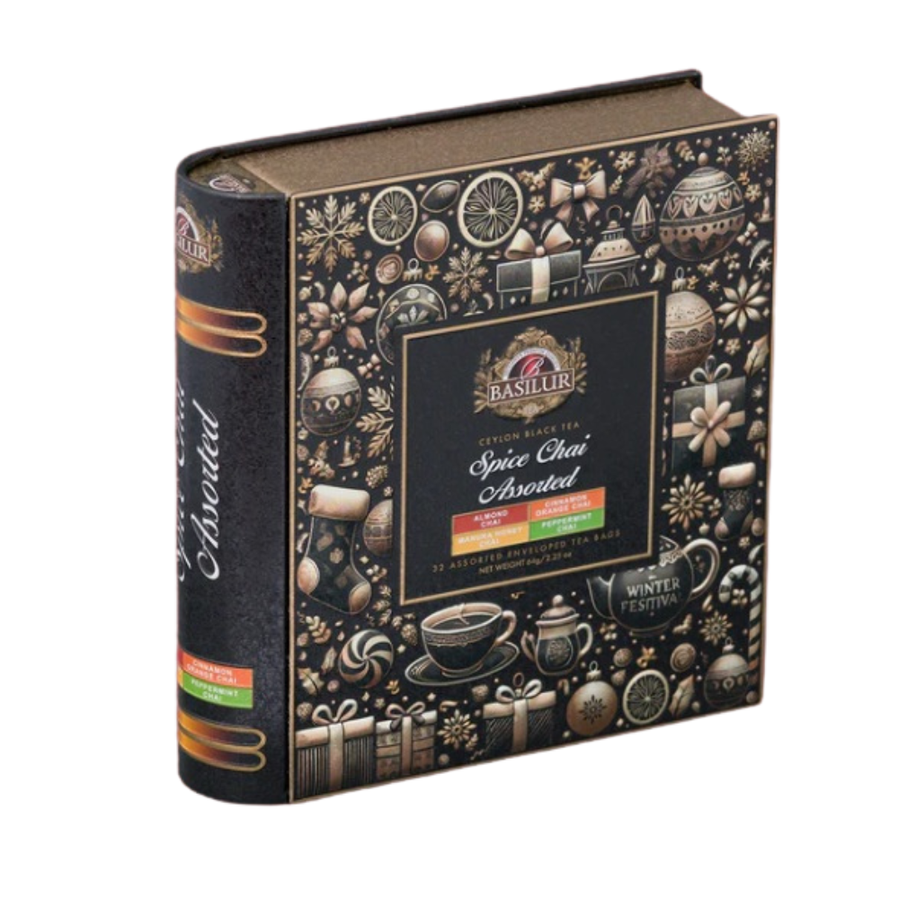 Libro Té Negro Surtido - Christmas Spice Chai 32bol
