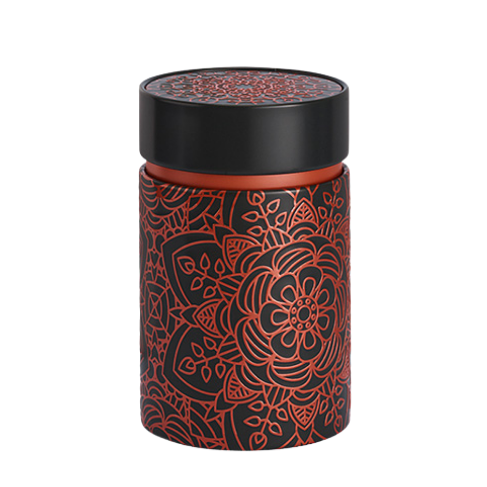 Contenedor de Té o Hierbas - Tin Can Case Mandala Ebony 150gr