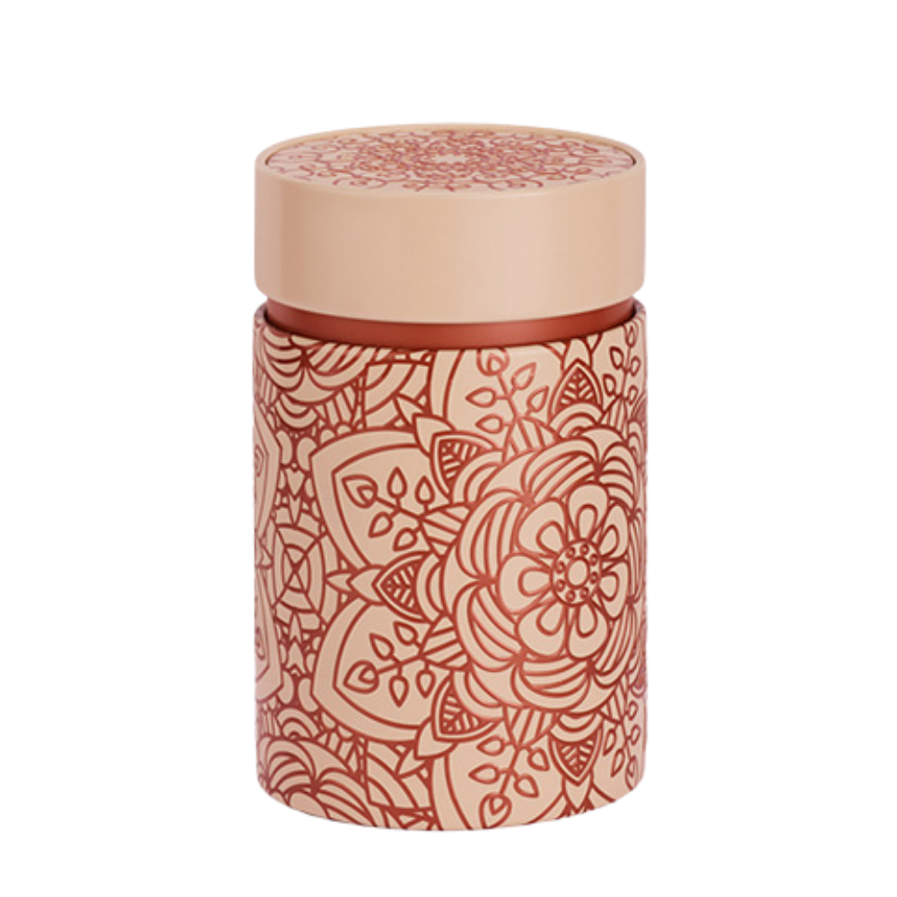 Contenedor de Té o Hierbas - Tin Can Case Mandala Powder 150gr