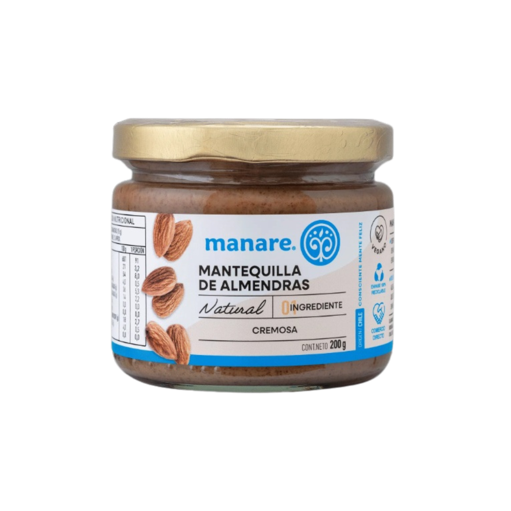 Mantequilla de Almendras 200gr