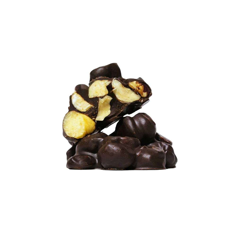 Montoncito Chocolate Bitter 60% & Avellanas 100gr