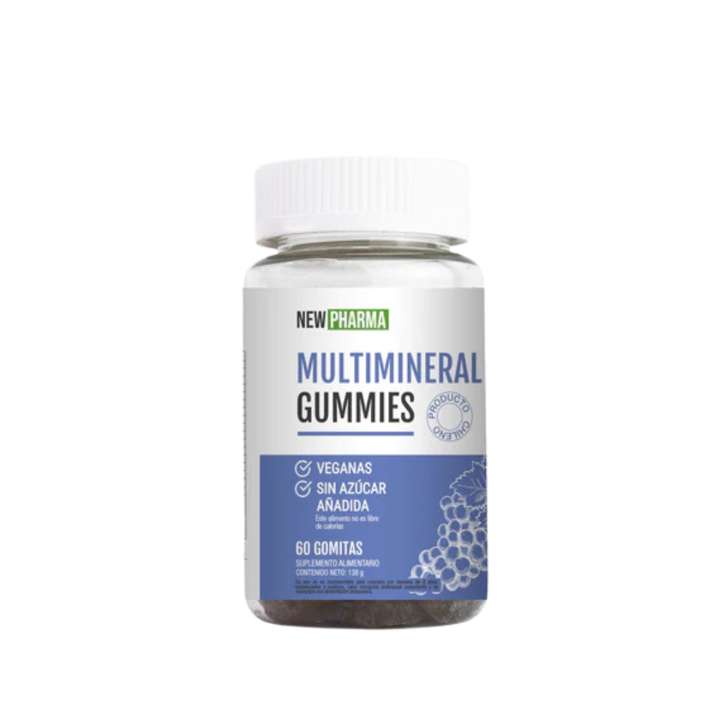 Gomitas Músculos Fuertes y Sanos - Gummies Multimineral 60u