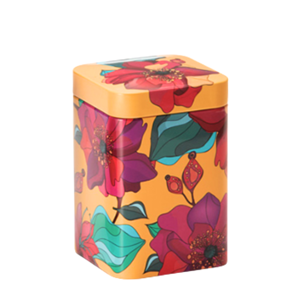Contenedor de Té o Hierbas - Tin Can Case Poppy 100gr