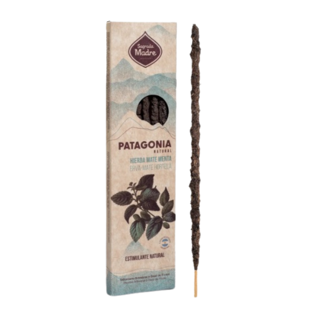 Sahumerio Patagonia Hierba Mate Menta 6u