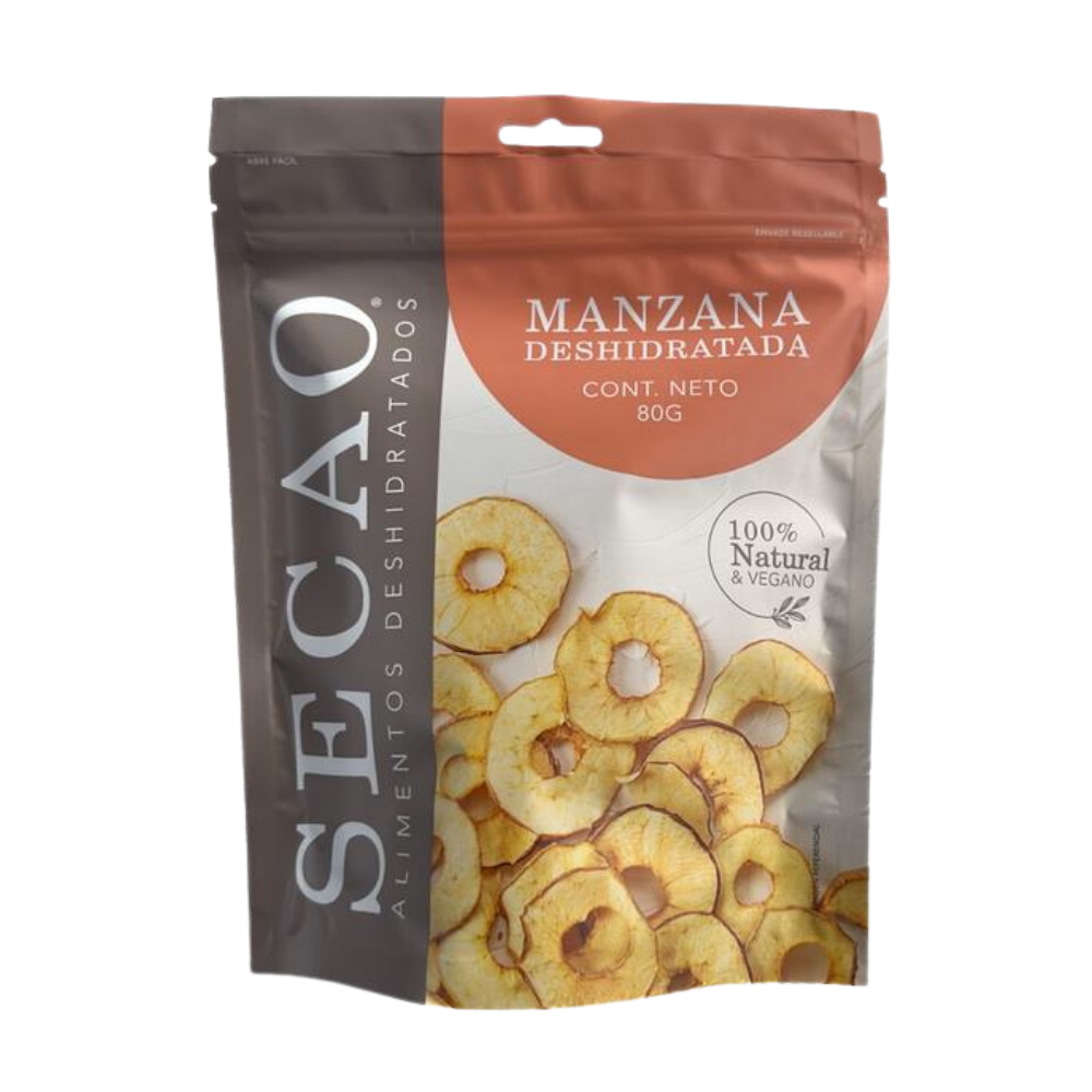 Manzana deshidratada 80gr