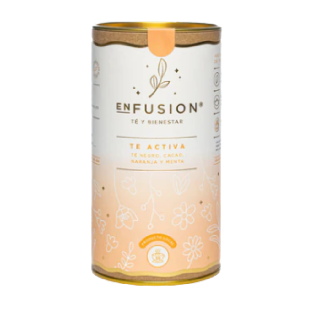 Te Activa - Té Negro Ceylán con Menta, Cacao y Naranja 70gr