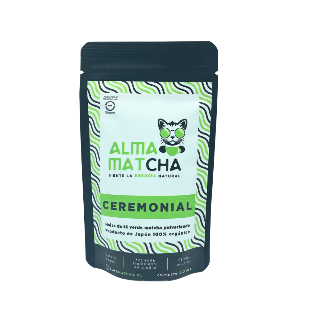 Té Matcha Ceremonial Orgánico 30gr