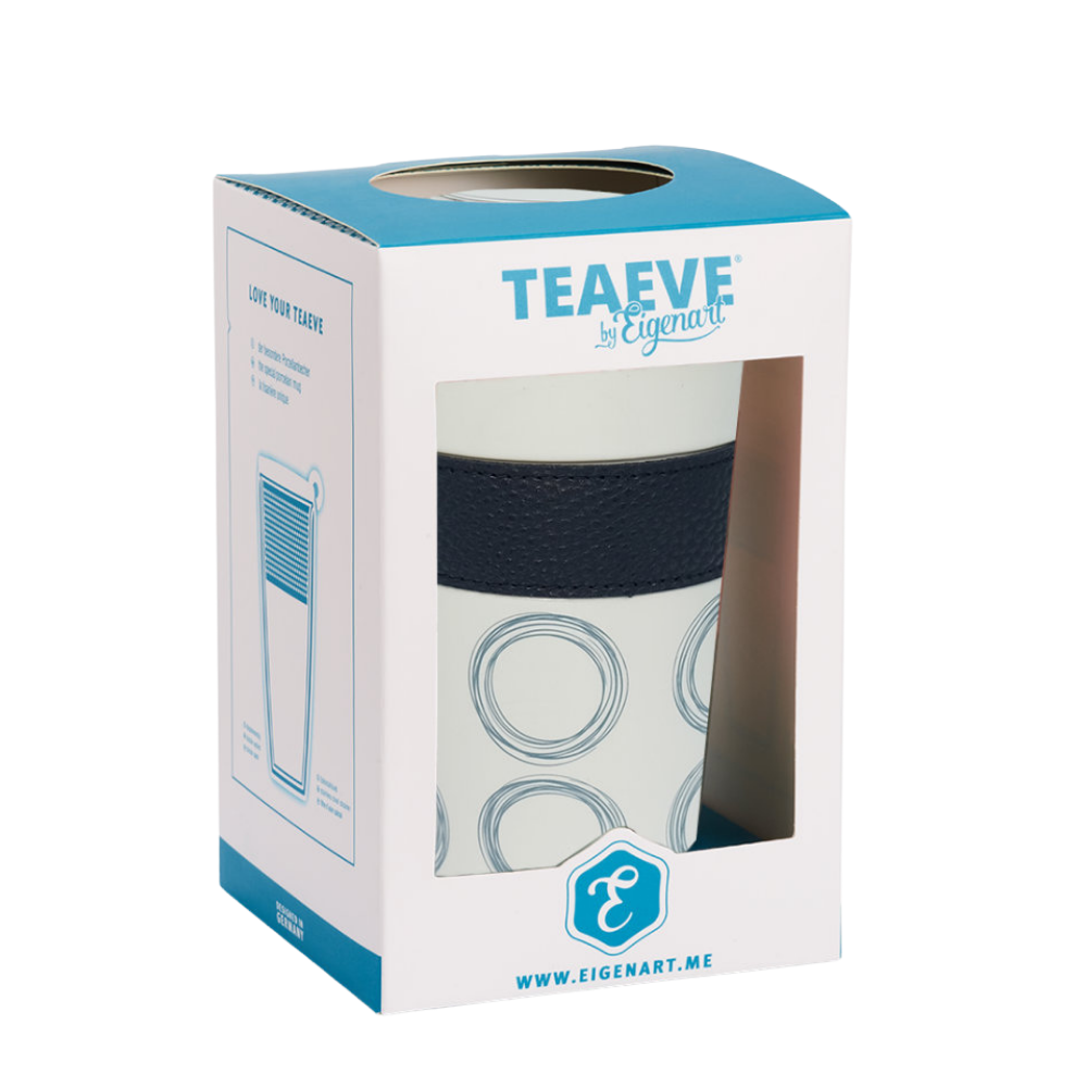 Tazón de Porcelana con Infusor - Teaeve Circular 350ml