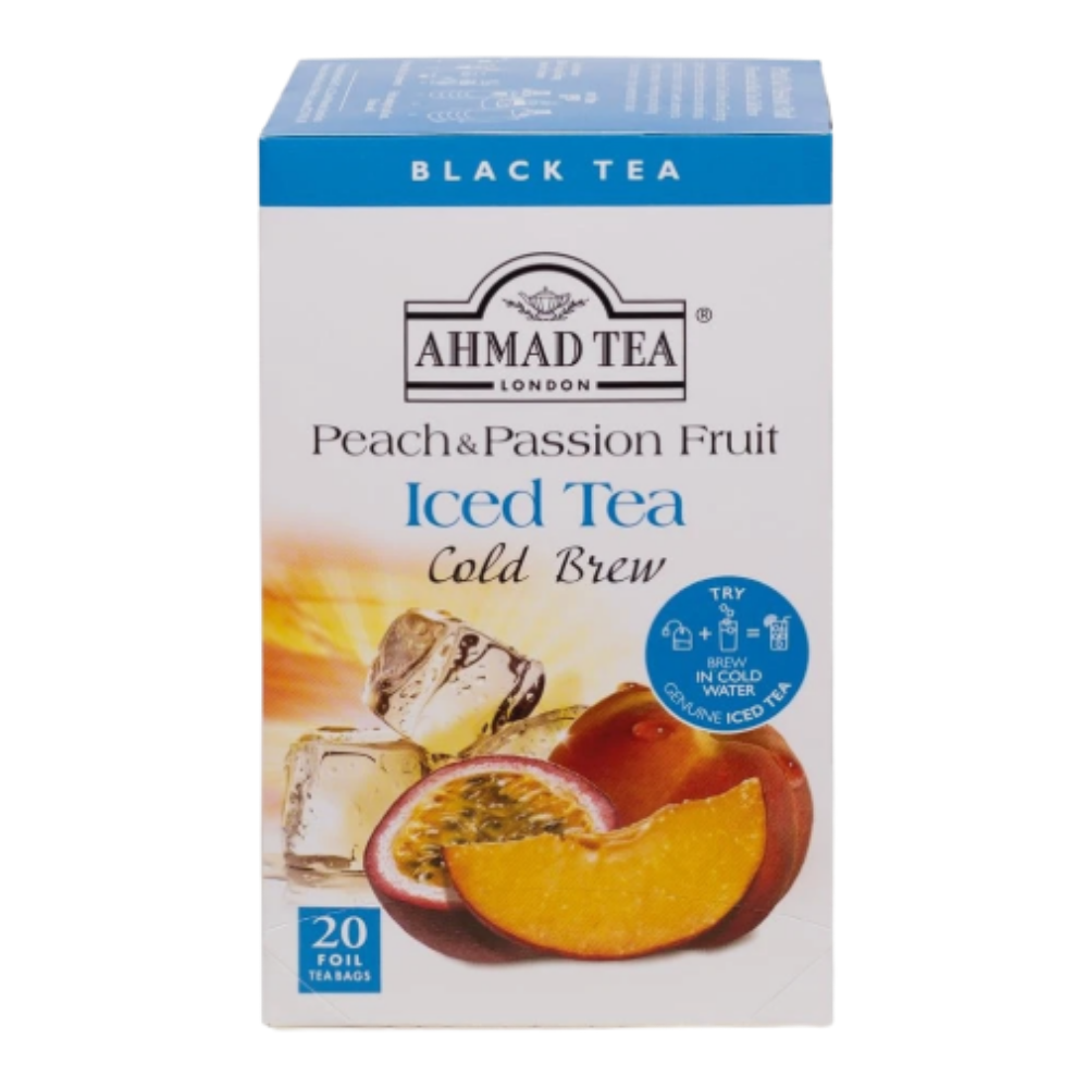 Té Frío Durazno y Maracuyá - Cold Brew Peach & Passion Fruit 20bol