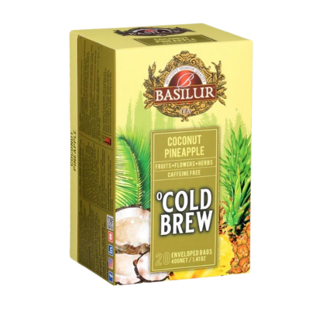 Infusión Fría Coco Piña - Cold Brew Coconut Pineapple 20bol