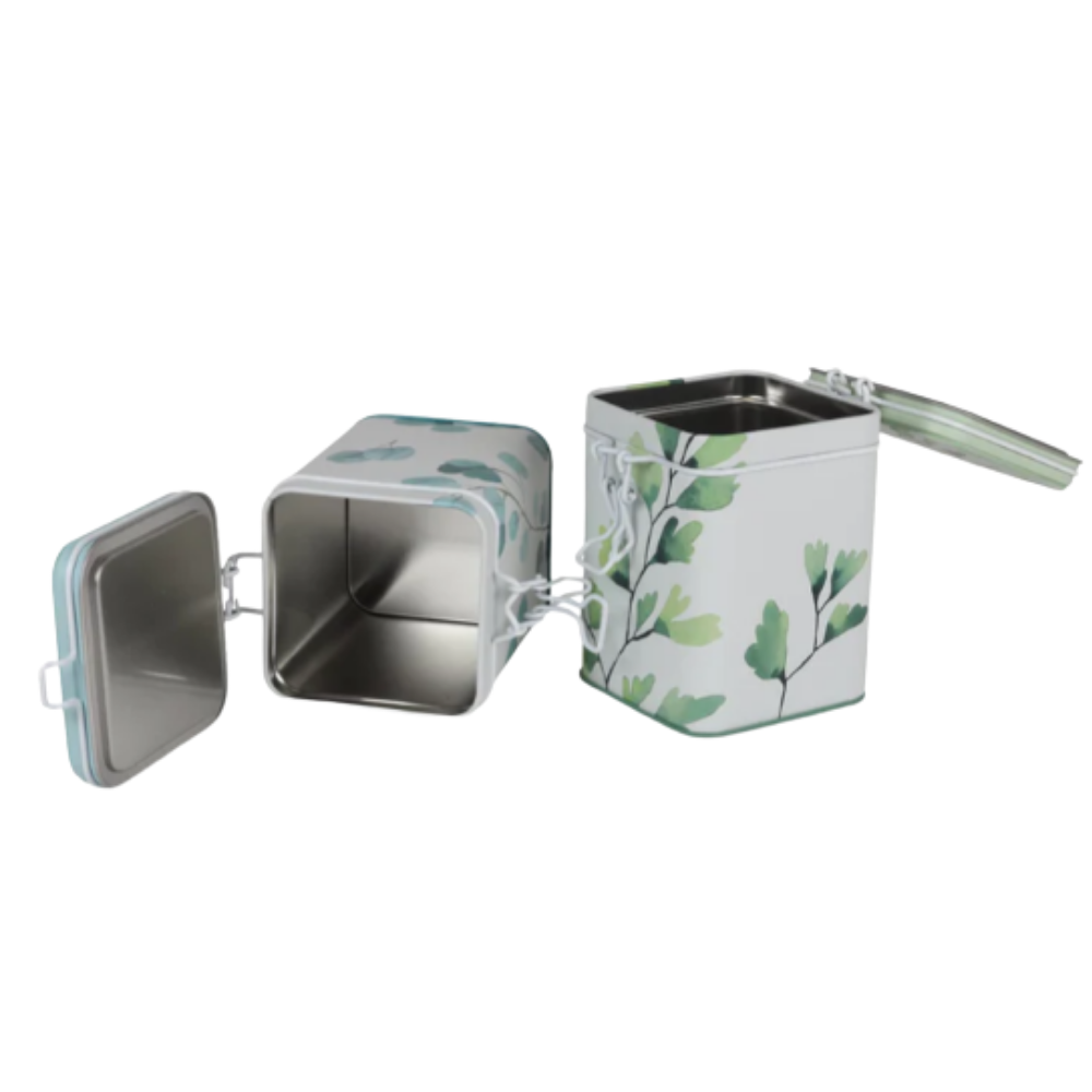 Contenedor de Té o Hierbas - Tin Can Case Trees Gingko 150gr