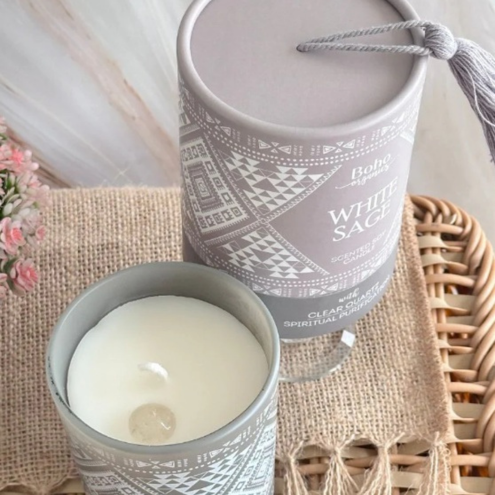 Vela Boho Salvia Blanca - White Sage 200gr