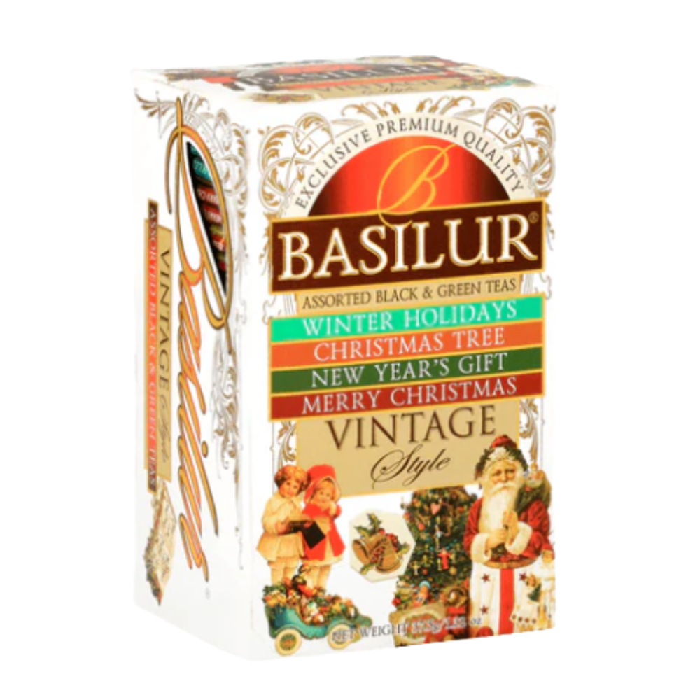 Surtido Té Negro y Té Verde Navidad - Assorted Vintage Style 25bol