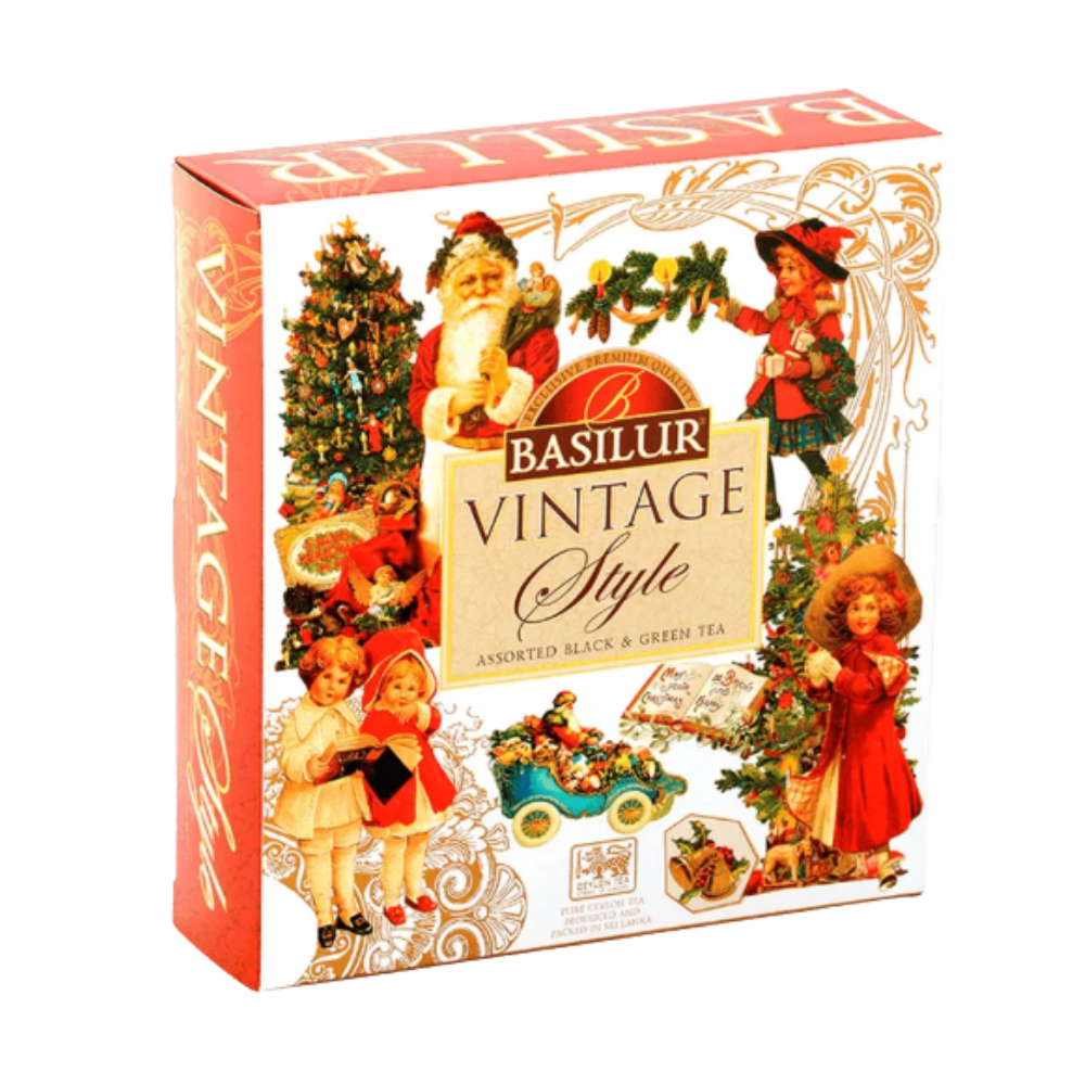 Surtido Té Negro y Té Verde Navidad - Assorted Vintage Style 40bol