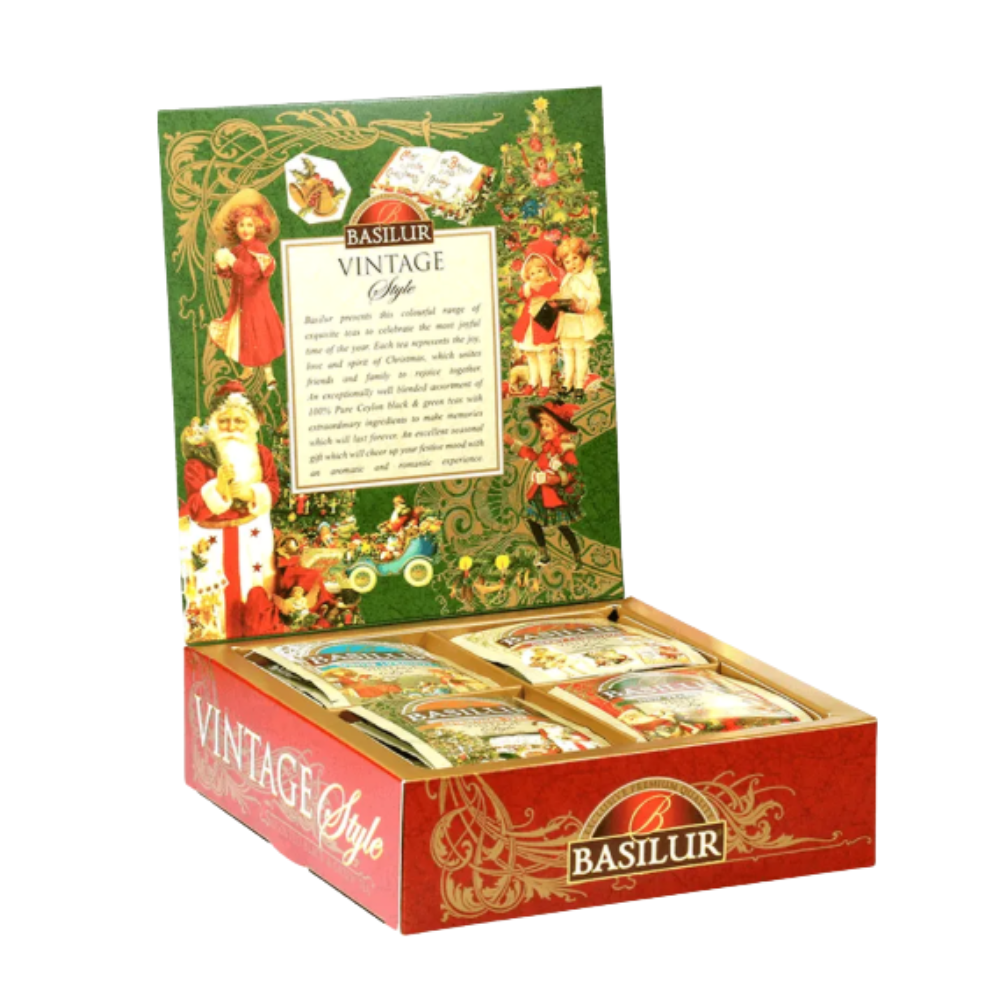 Surtido Té Negro y Té Verde Navidad - Assorted Vintage Style 40bol