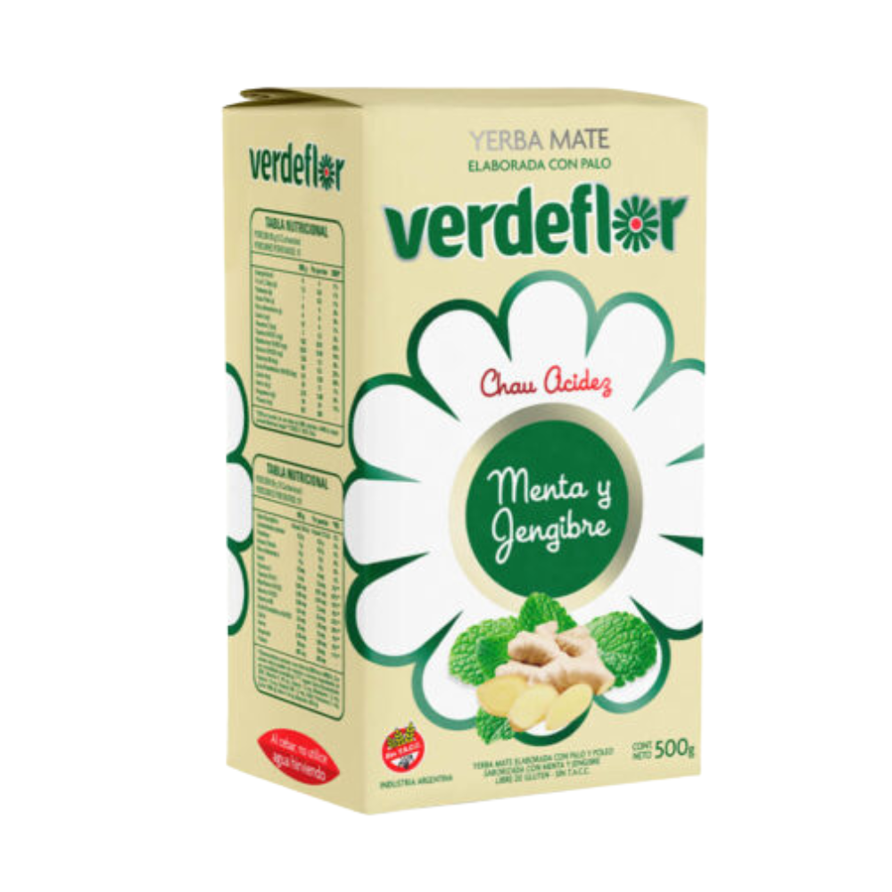 Yerba Mate Menta y Jengibre 500gr