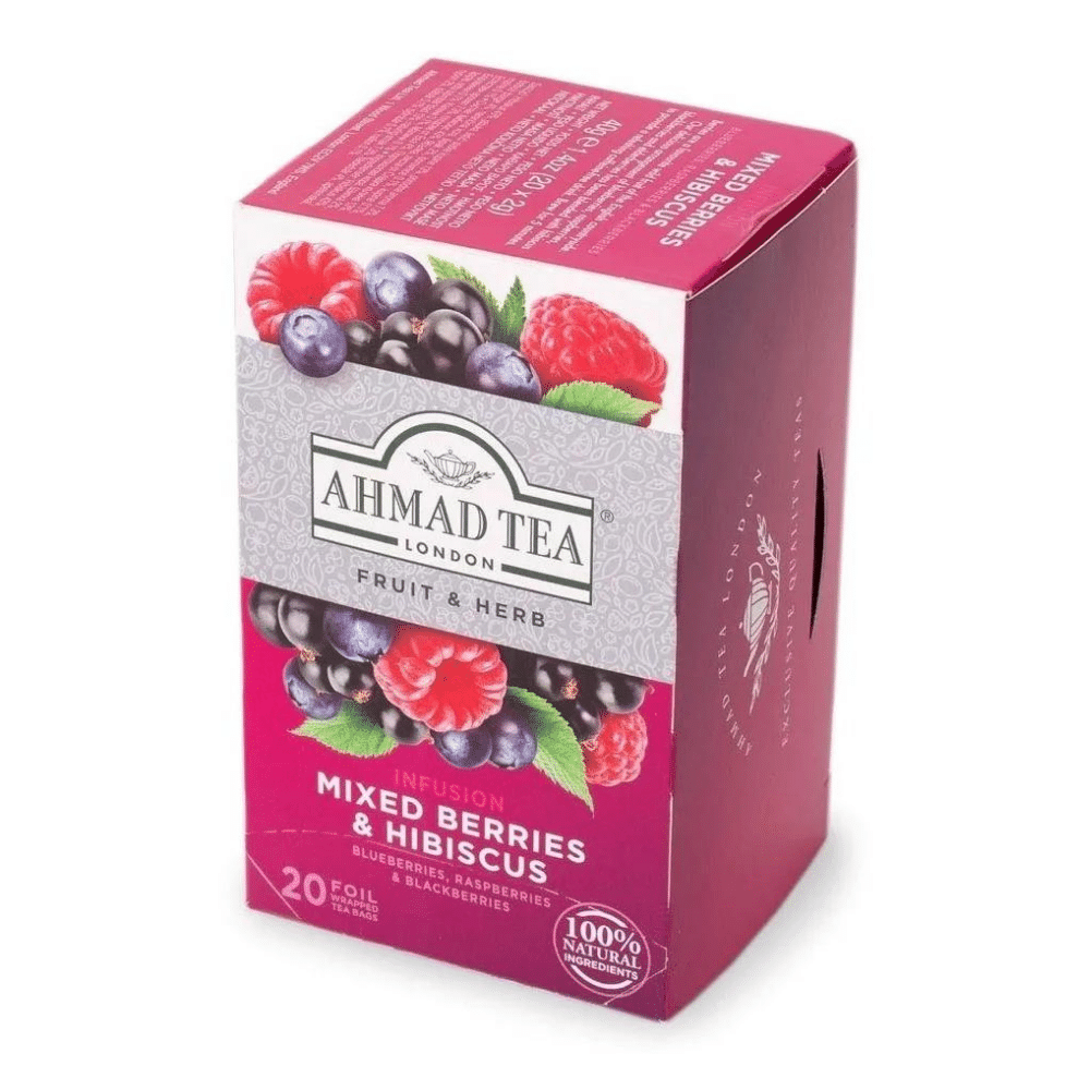 Infusión mix Frutos Rojos e Hibiscus - Mixed Berries & Hibiscus 20bol