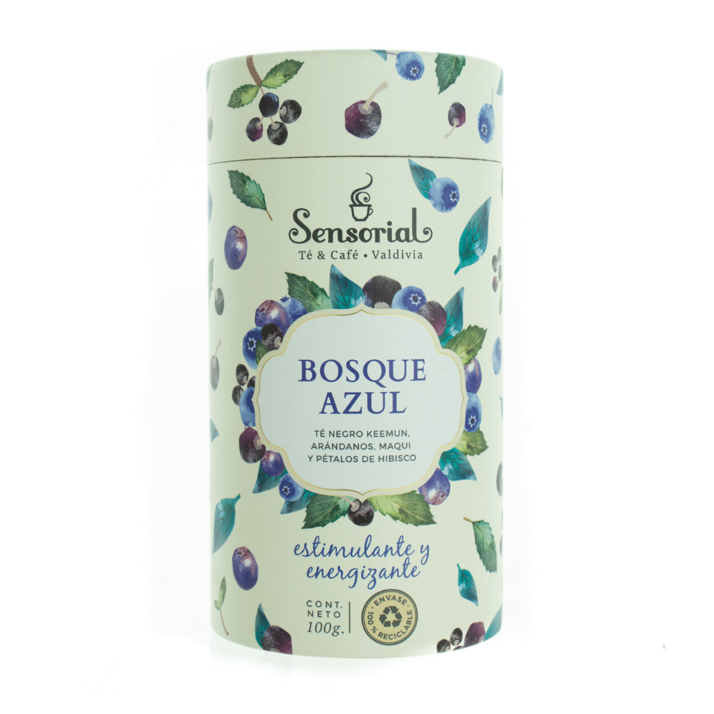 Té Bosque Azul - Té Negro Keemun con Maqui, Arándanos e Hibisco 100gr