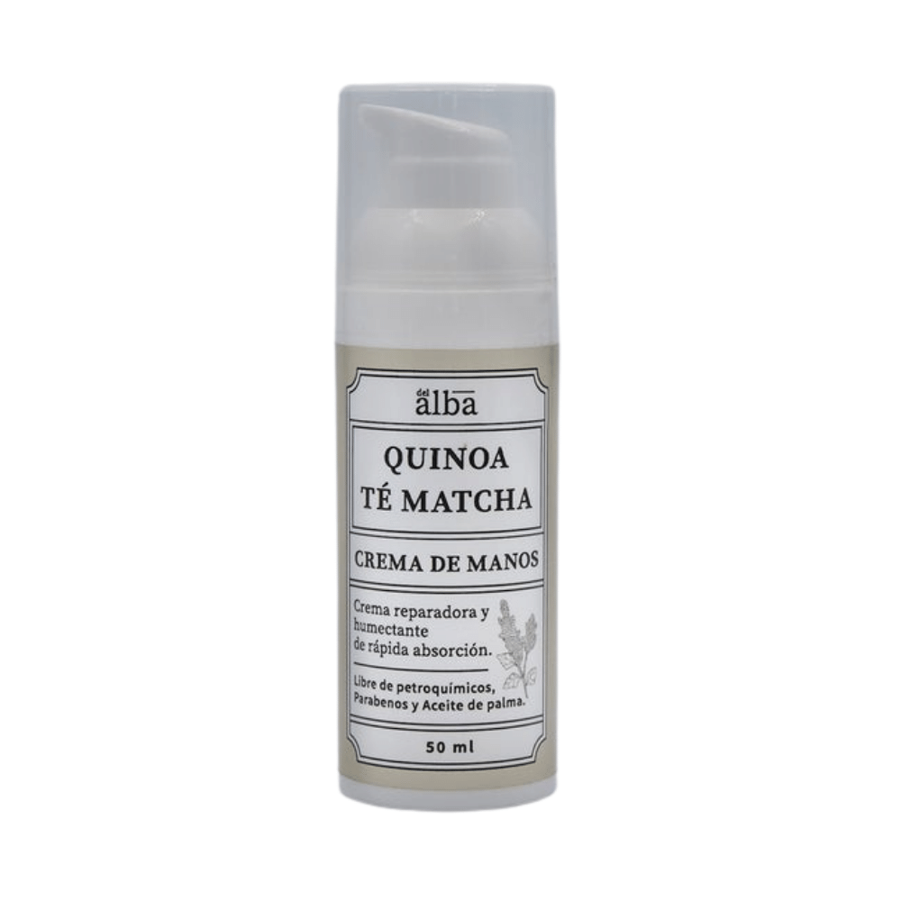 Crema de Manos de Quinoa y Té Matcha 50ml