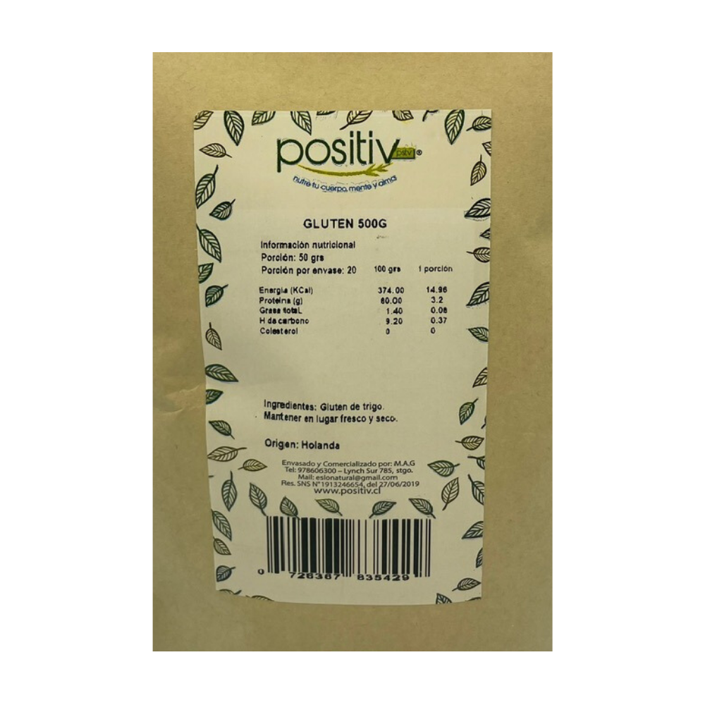 Harina de Gluten 500gr