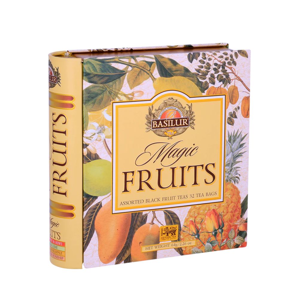 Libro Té Negro Frutal Surtido - Magic Fruit Collection Tea Book Assorted 32bol