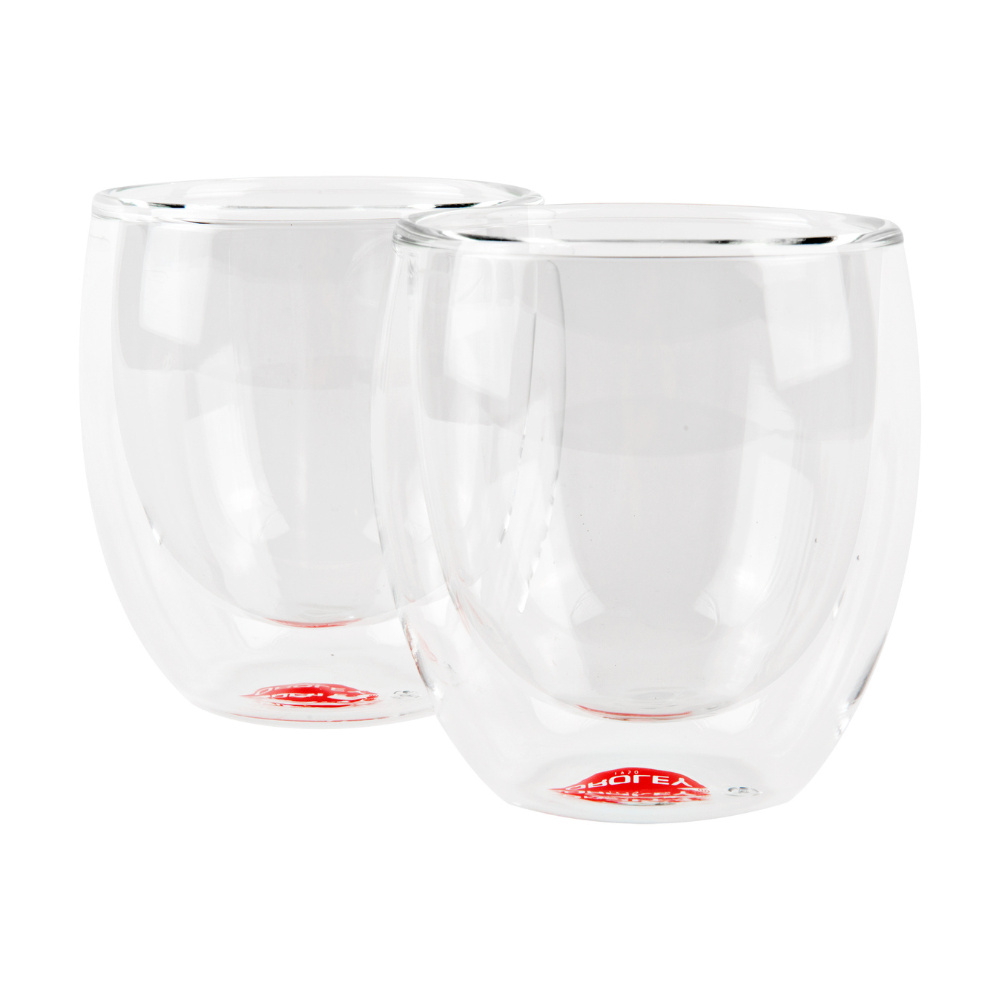 Set de Vasos Palermo Doble Vidrio Té 200ml