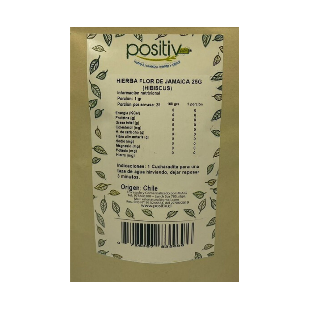 Hierba Rosa Jamaica 25gr
