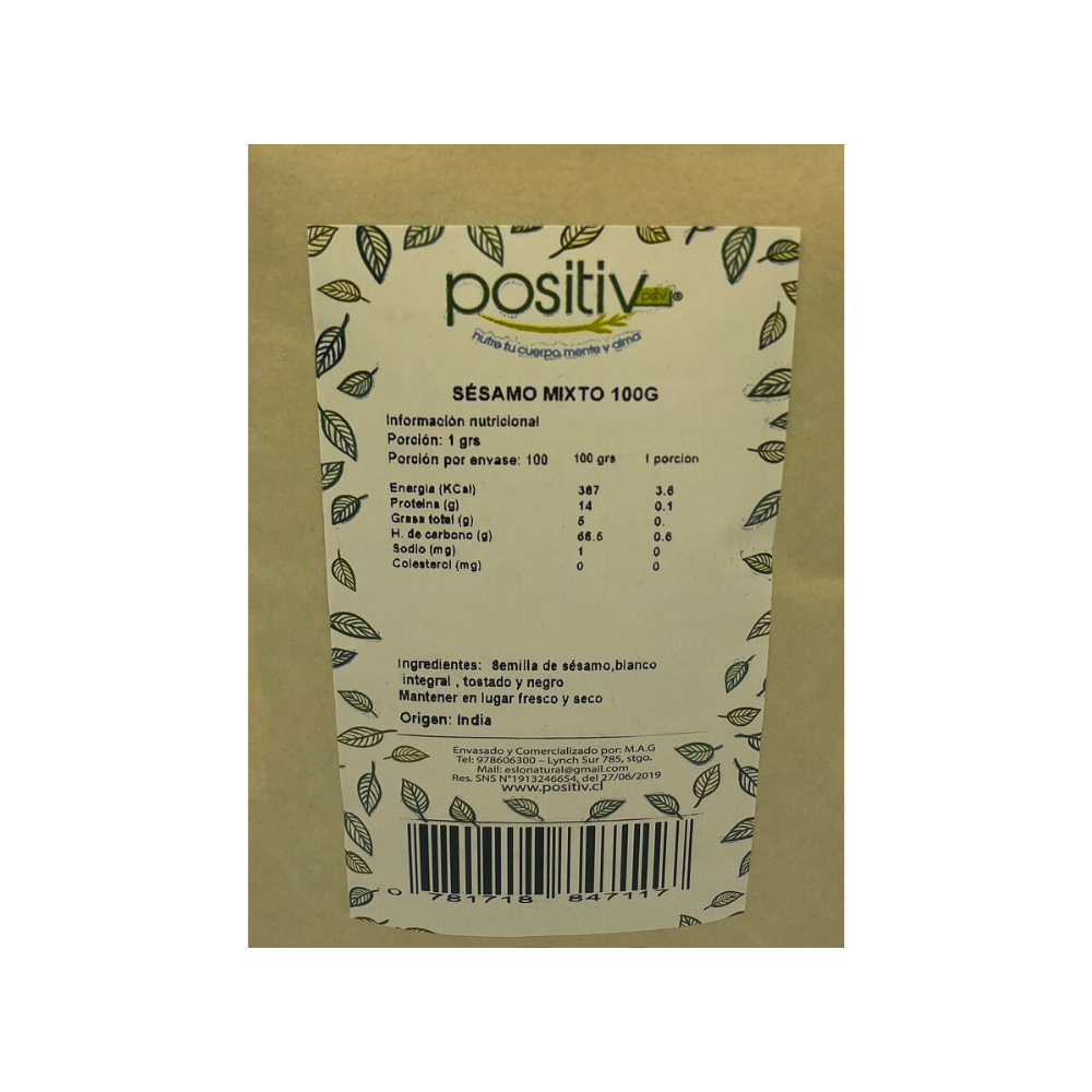 Sésamo Mixto 100gr