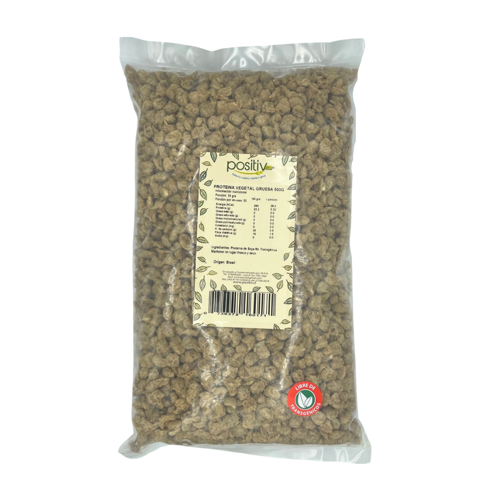 Carne de Soya Gruesa 500gr