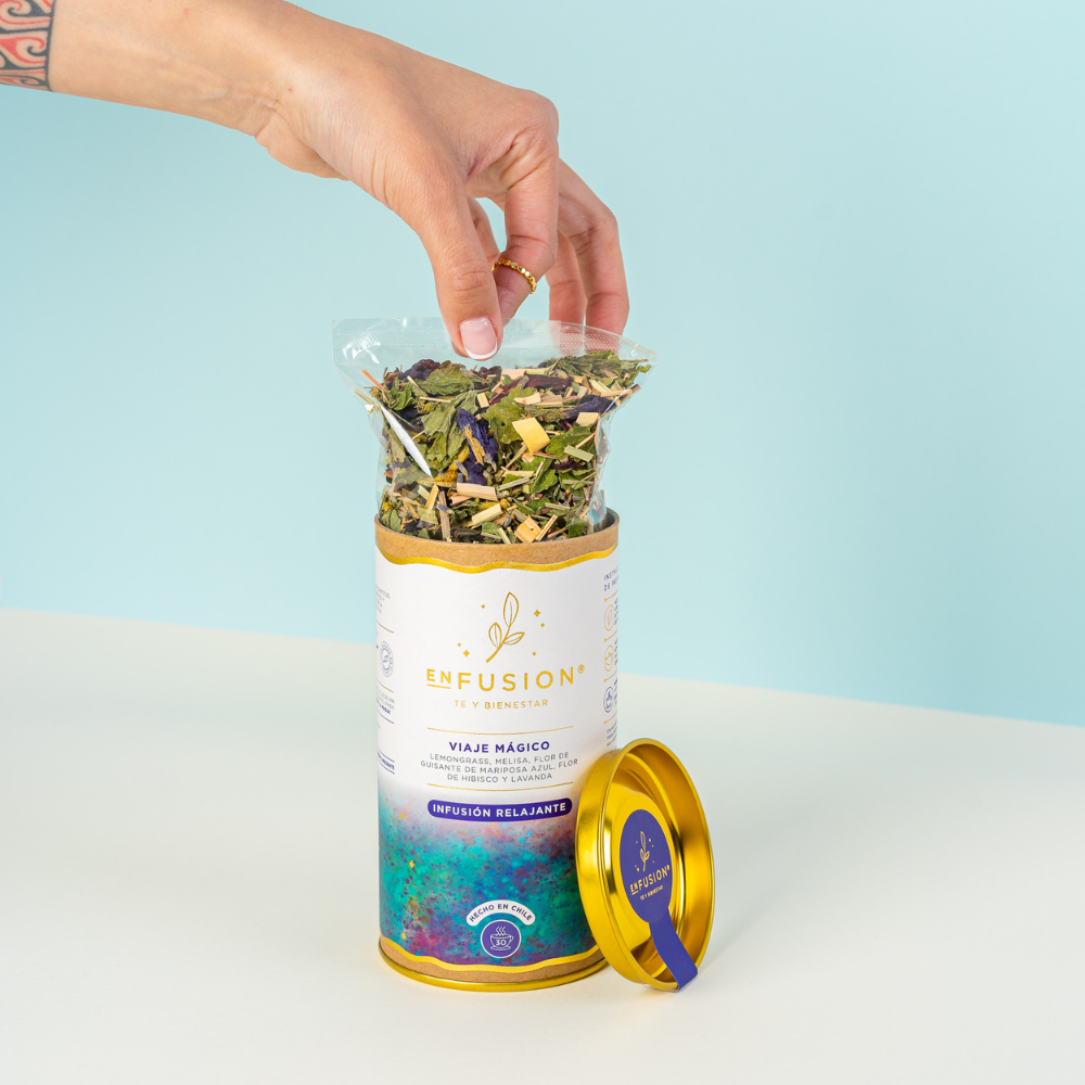 Viaje Mágico - Lemongrass con Melisa, Flor de Guisante, Hibisco y Lavanda 45gr