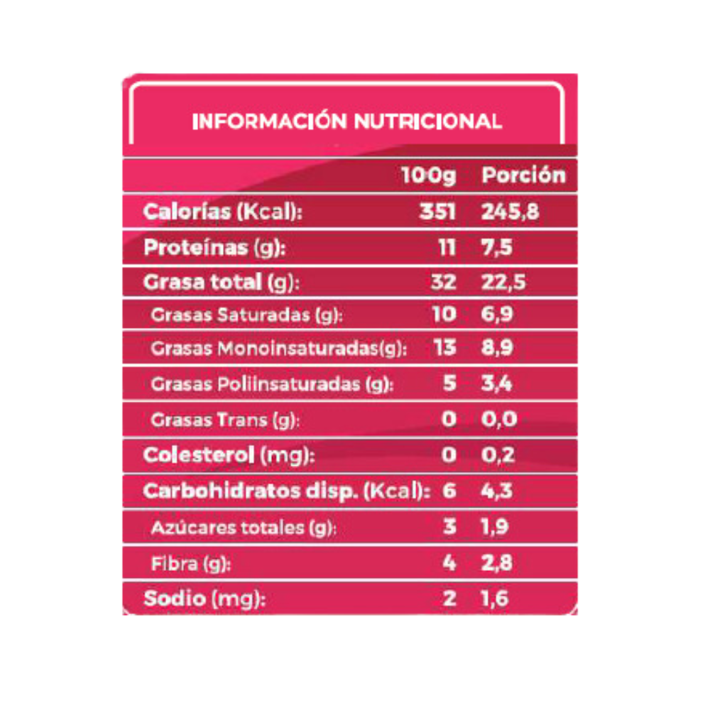 Alfajor Keto Vegano Frambuesa 70gr