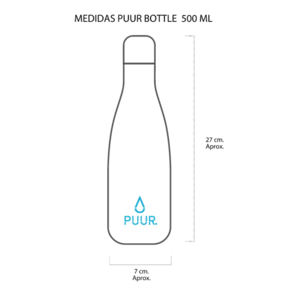 Botella Térmica Colibrí 500ml