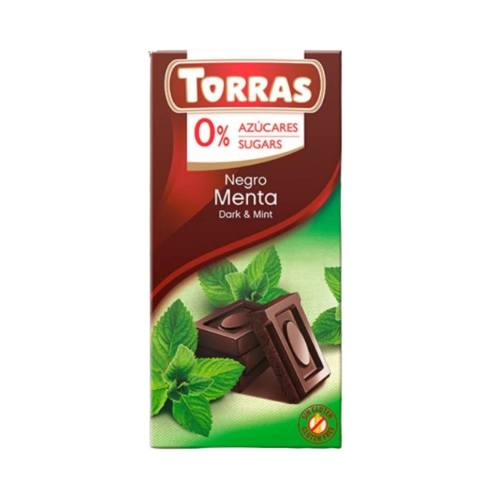 Barra de Chocolate Menta 75gr