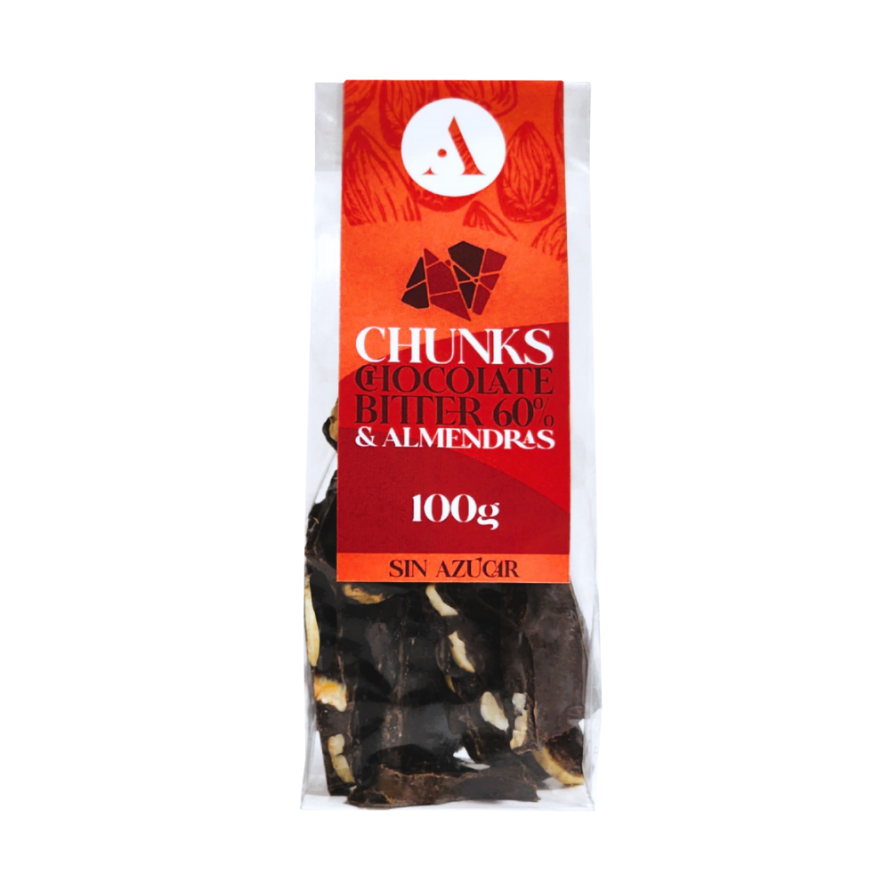 Chunks Chocolate Bitter 60% & Almendras 100gr
