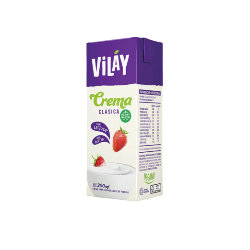 Crema Vegana Clásica 200ml