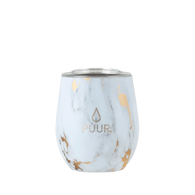 Cup Gold Marble 240ml
