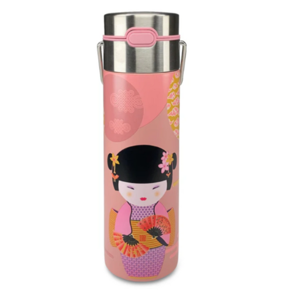 Termo con Infusor - Leeza New Little Geisha Rose 500ml