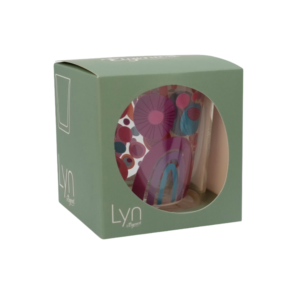 Vaso Doble Vidrio Té - Lyn Cheerful 250ml