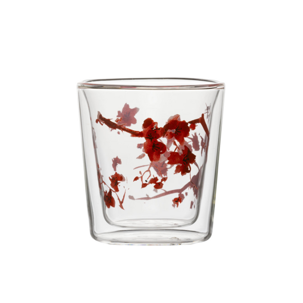 Vaso Doble Vidrio Té - Lyn Cherry Blossom 250ml